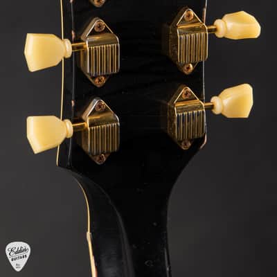 Gibson Custom Shop Limited Edition 1954 Les Paul Custom Reissue Heavy Aged Ebony #46321 image 8