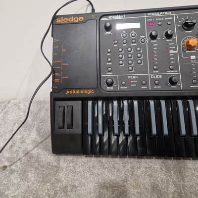 Studiologic Sledge - Synthesizer - Orange/Black - Excellent w/ Power cable image 15