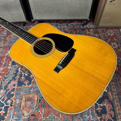 1985 Martin D35 Dreadnought Acoustic X-Braced - Natural image 14
