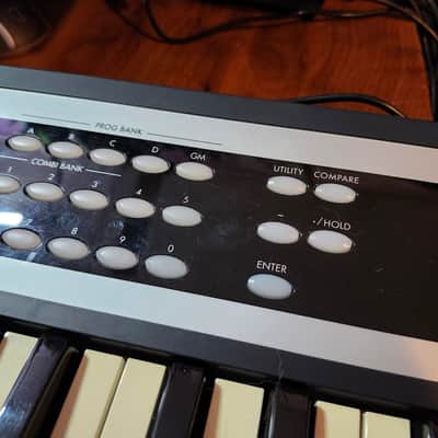 Korg X50 61-Key Music Synthesizer 2000s - Black image 6