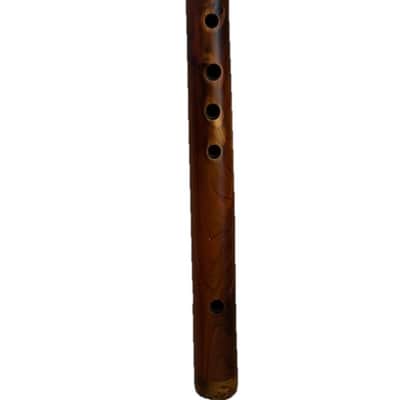 Woodsounds Low D Native American Style Flute Mahogany 31” Handcrafted image 2