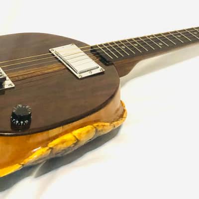 Turtle Shell 4 string electric tenor guitar image 9