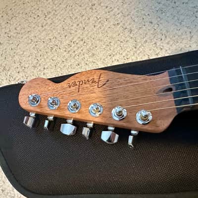 Fender American Acoustasonic Telecaster 2022 - Black image 5