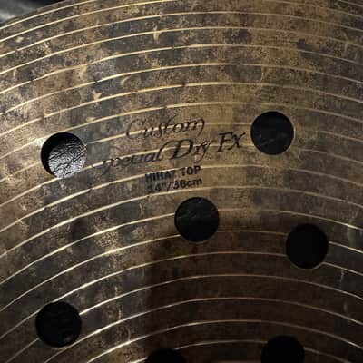 Zildjian 14" K Custom Special Dry Hi-Hat Cymbal (Top) 2002 - Present - Traditional image 3