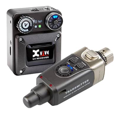 Xvive U4 Complete Pro Audio In-Ear Monitor Wireless System 2.4 GHz 90' Range image 2