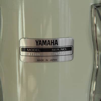 Yamaha Recording Custom 9000 - stage white 10" tom image 2