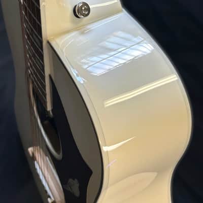 Epiphone LTD ED Dove Pro White Acoustic/Electric Guitar image 11