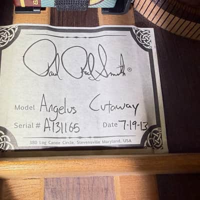 PRS Angelus Brazilian 2013 - absolutely gorgeous Brazilian Rosewood Special Order ! image 13