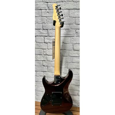 Tagima Stella H2 - Black Orange Sparkle with Case image 4