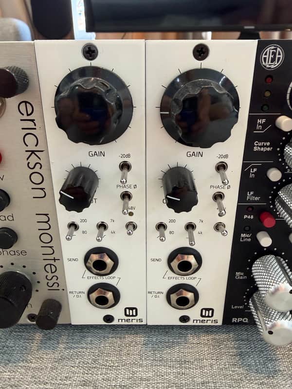 Meris 440 500 Series Mic Preamp Module 2010s - White image 1
