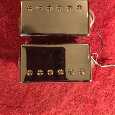 Gibson Rhythm Pro/Lead Pro+ Humbucker Matched Set Chrome image 2