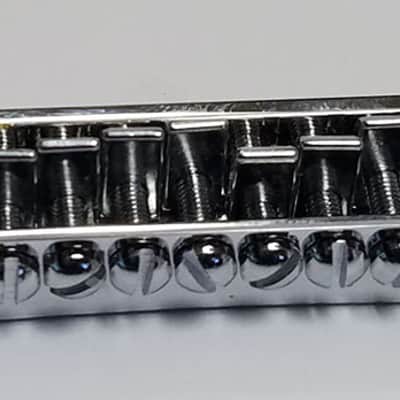 Cepheus 12 String Tune-O-Matic TOM Guitar Bridge Chrome image 1
