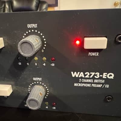 Warm Audio WA273-EQ 2-Channel British Microphone Preamp / EQ 2018 - Present - RAF Blue Gray image 3
