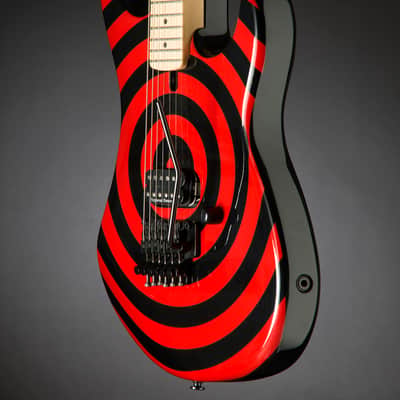 Kramer '84 Reissue Baretta 2000 - 2012 - Black Red Bullseye image 2
