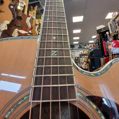 Zager ZAD-80CE/N Acoustic-Electric Guitar w/ Case image 6