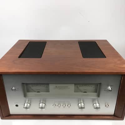 Vintage Kenwood 700M Stereo Power Amplifier w/ Cabinet image 2