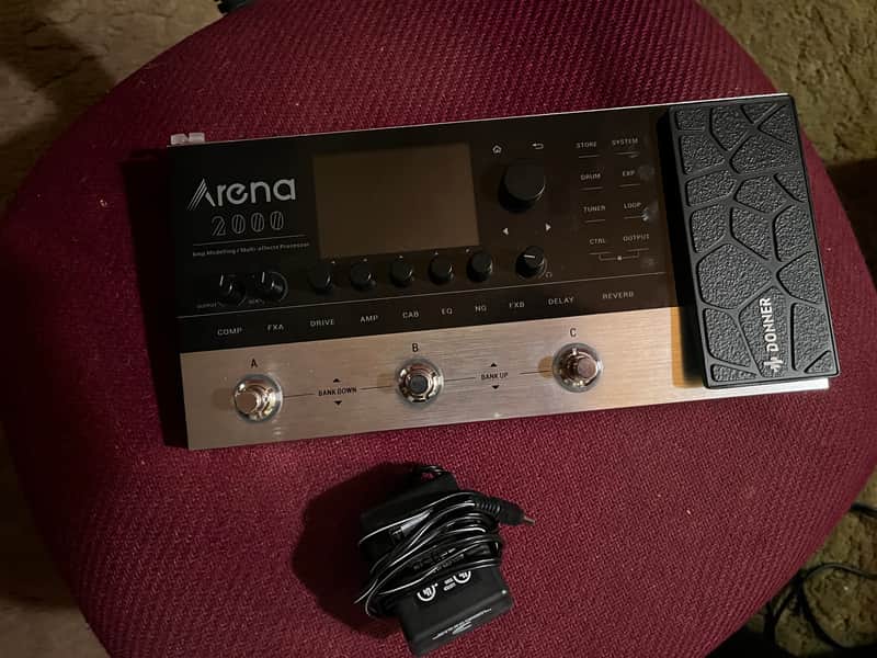 Donner Arena 2000 Multi Effects Electric Guitar Pedal image 1
