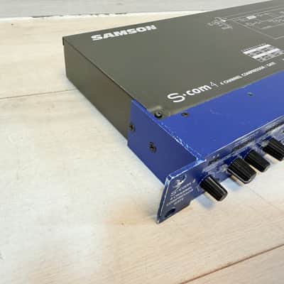 Samson S-Com 4 S-Class 4-Channel Compressor / Gate Rack Processor image 8