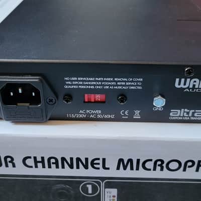 Warm Audio WA-412 4-Channel Mic Preamp 2016 - Present - Black image 11