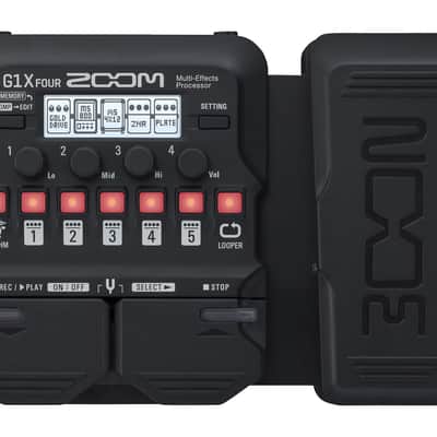 Zoom G1X FOUR Guitar MultiEffects Processor image 3