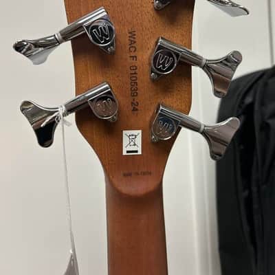 Warwick RockBass Alien Standard 5 String Acoustic Electric Bass - Black image 5