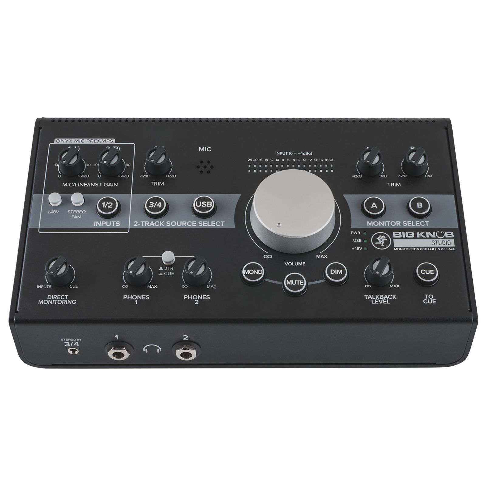Mackie Big Knob Studio Monitor Controller / Interface | Reverb Canada