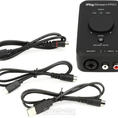 IK Multimedia iRig Stream Pro - Streaming Audio Interface for iOS  Android  Mac/PC (iRigStreamProd1) image 4