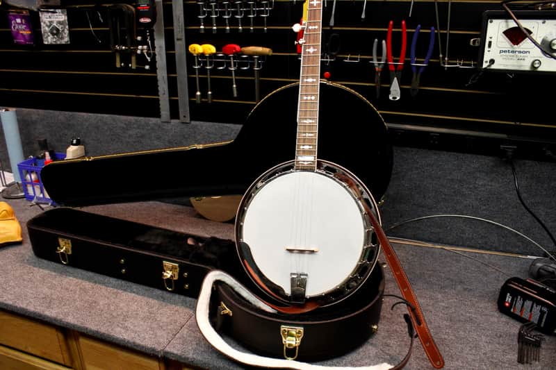 2013 Gold Star GF-85 Banjo- Like New in Case | Reverb