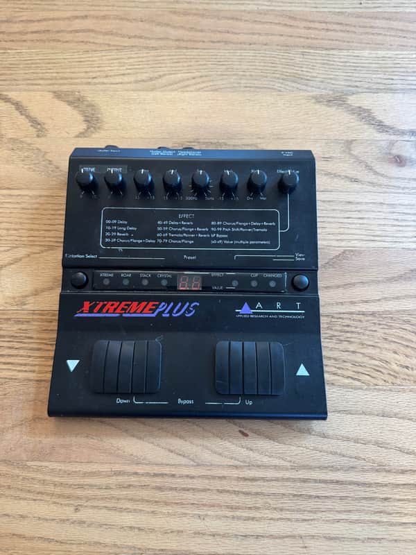 ART Extreme Plus Effects Unit Reverb, Delay, Chorus, Flange, | Reverb