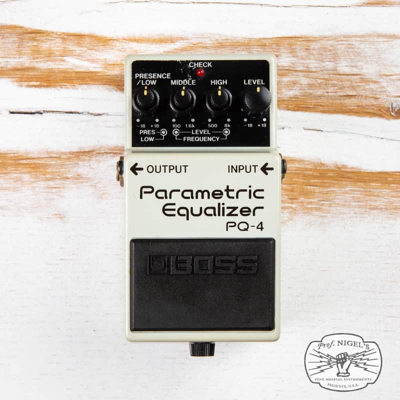 Boss PQ-4 Parametric Equalizer | Reverb