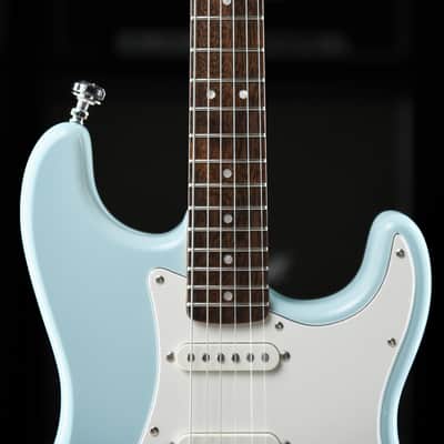 Upgraded Squier Classic Vibe ’70s Stratocaster – Sonic Blue Sweetwater Exclusive image 3
