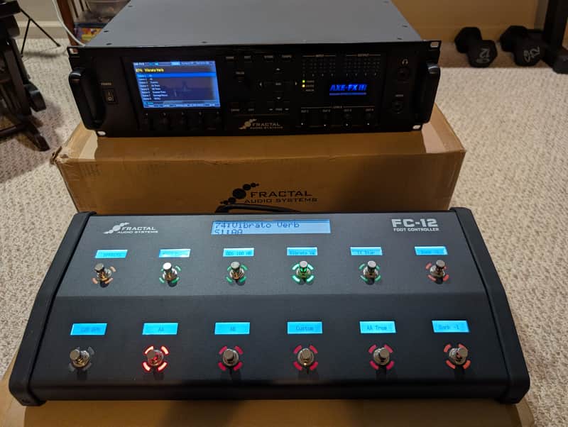 Fractal Audio Axe-FX III with FC12 Controller and EV1 Expression Pedal image 1