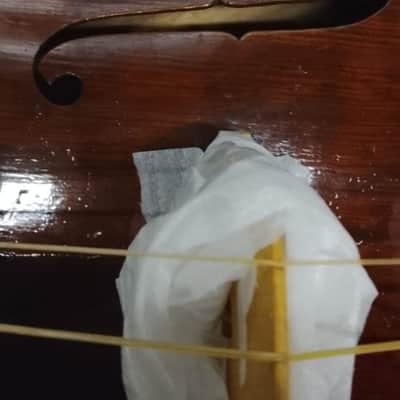 Unbekannt Antikes Barock-Cello aus Schlesien – um 1800 – außergewöhnlicher Klang 1800 - Braun image 5