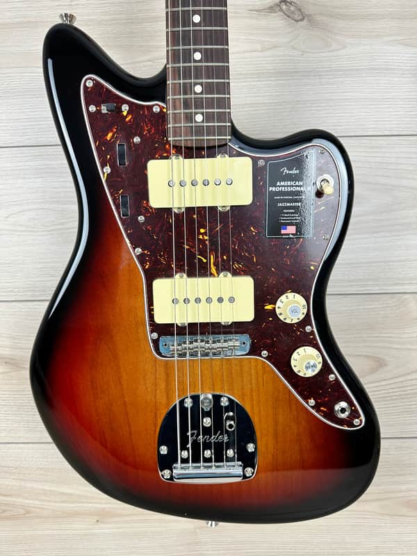 Fender American Professional II Jazzmaster Rosewood Fingerboard, 3-Color Sunburst image 1