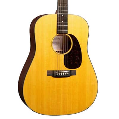 Martin Road Series D-10E Retro Acoustic-Electric Guitar w/ Softshell Case - Natural Aging Toner image 1
