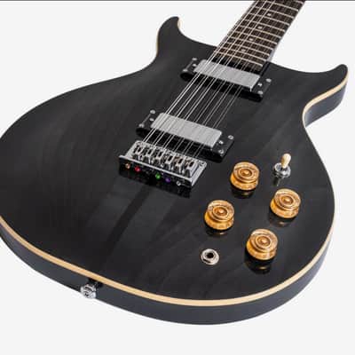 Washburn H12TB | Wing Series Hawk 12-String Electric Guitar w/Gigbag, Trans Black, Full Warranty! image 24