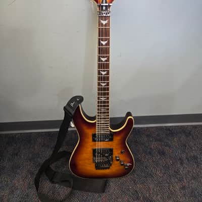 Schecter Omen Extreme-FR 2010 - Present - Vintage Sunburst image 4