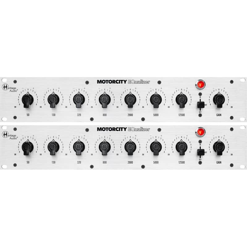 Heritage Audio MotorCity Equalizer Stereo Bundle image 1