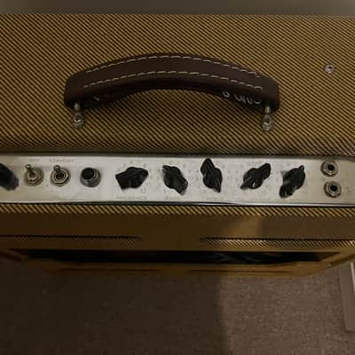 Clark Tyger Boutique Tube Guitar Amp Tweed Bandmaster w/ Reverb & Attenuator image 4