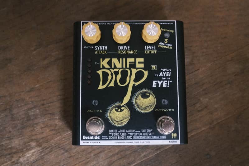 Eventide Third Man Hardware Knife Drop 2024 - Present - Black / Yellow image 1