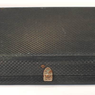 Ampeg or Burns Guitar Case • 1960's • Blue Diamond Tolex image 2