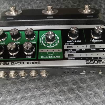 Boss RE-202 Space Echo 2022 - Present - Black / Green Open Box image 3