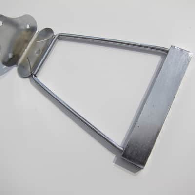 Gibson Acoustic 12 String Guitar Tailpiece Authentic Vintage Part Circa-1960s-Chrome image 4