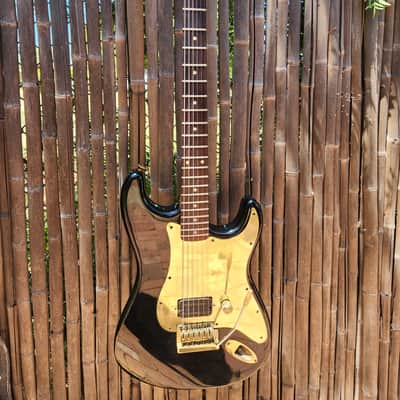 Dimarzio Charvel Strat 1981 Black Brass All Dimarzio parts image 1