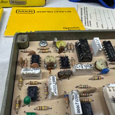 MXR MX-134 mx134 Stereo Chorus Pedal with Box pot code dates to 1980 image 10