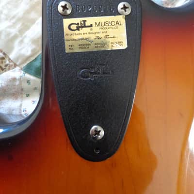 G&L L5000 1980s 3 tone Sunburst image 3