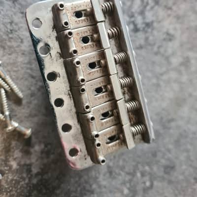 Fender JV Squier Stratocaster Tremolo bridge MIJ 1983 57/62 Fullerton image 2