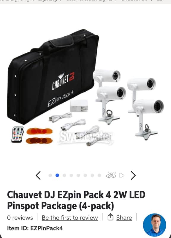 Chauvet EZ Pin Pack 4 image 1