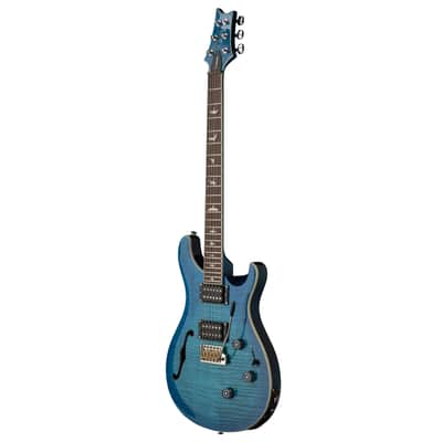 PRS SE Custom 24 Semi-Hollow Lake Blue - Electric Guitar imagen 2