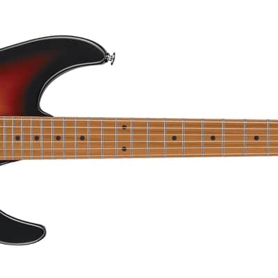 Ibanez Prestige AZ2402 Electric Guitar, Tri Burst Fade Flat w/ Case image 1